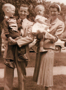 David and Lura Lovell with their son, Stephen, and daughter, Ann